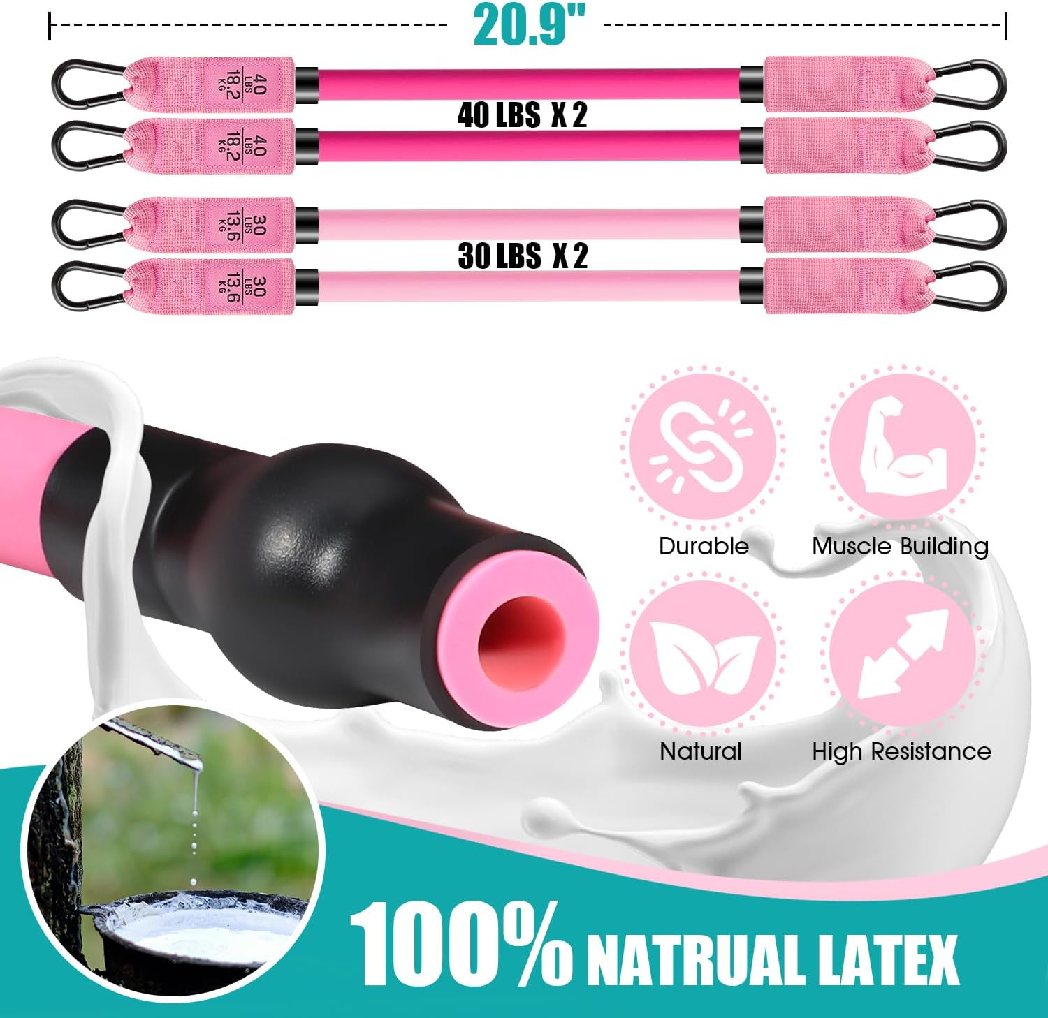 Everyday Pilates Bar Kit Set