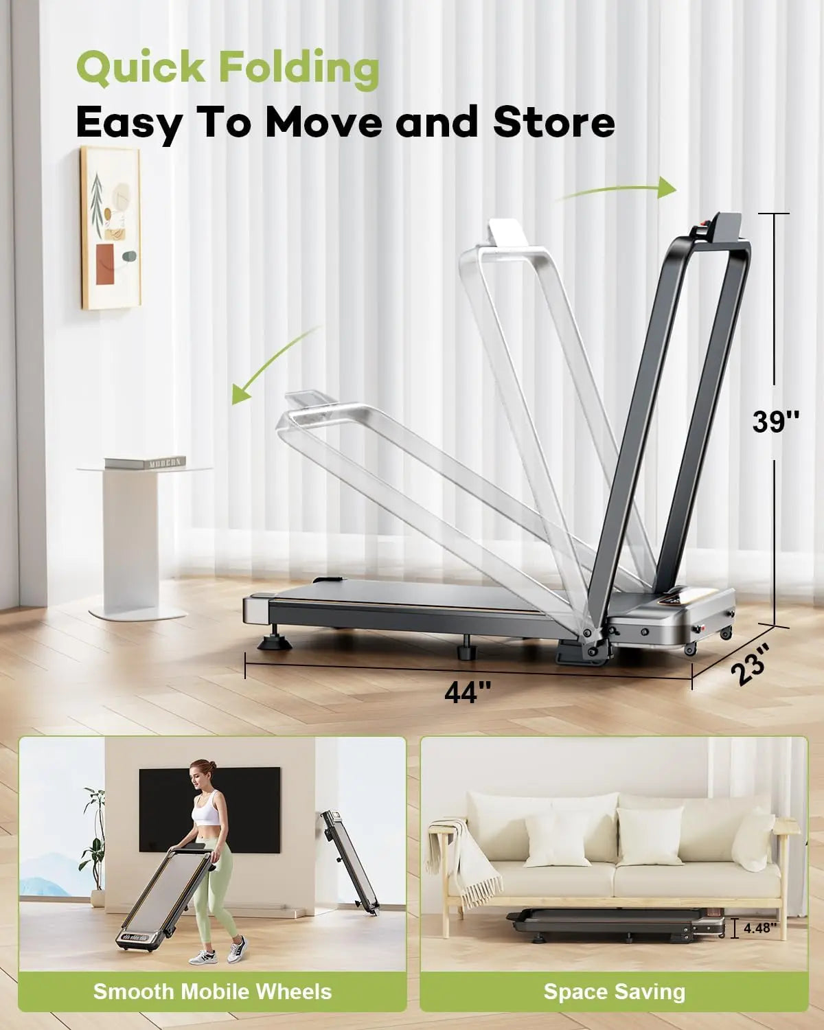 Foldaway Fitness Treadmill