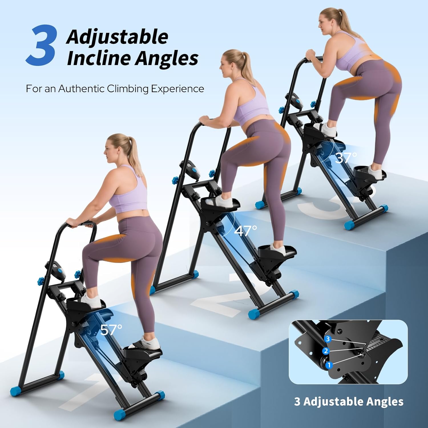 Compact Home Stair Climber Trainer