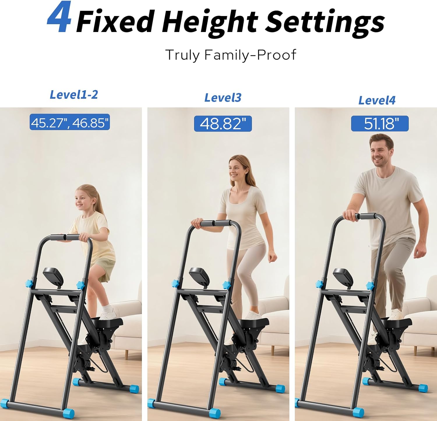 Compact Home Stair Climber Trainer