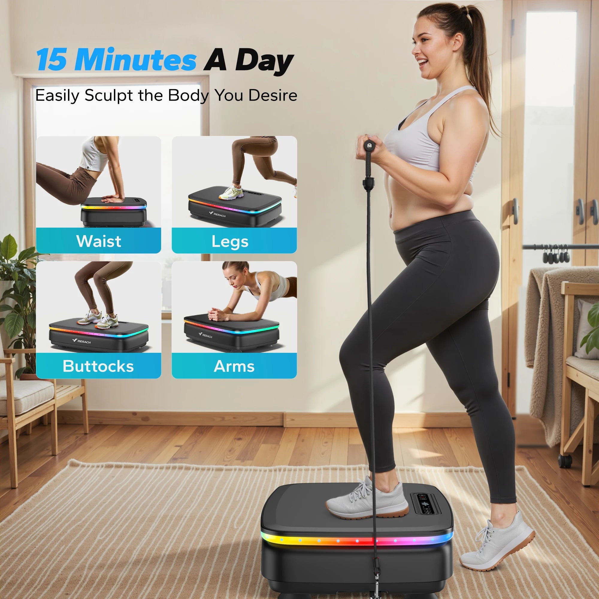PulseFit Home Power Vibration Plate